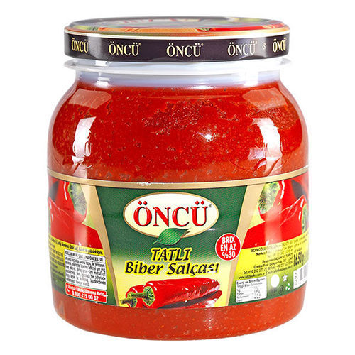 Öncü Hafif Biber Salçası - Tatlı Kırmızı Biber Salçası 1650 gram