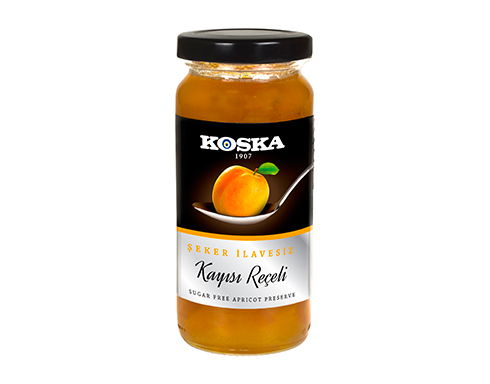 Koska Şeker İlavesiz Kayısı Reçeli - Şeker İlavesiz Kayısı Receli 290 gram