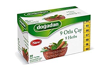 Dogadan 9 Herbs Tea - 9 Otlu Cay 20 Pieces
