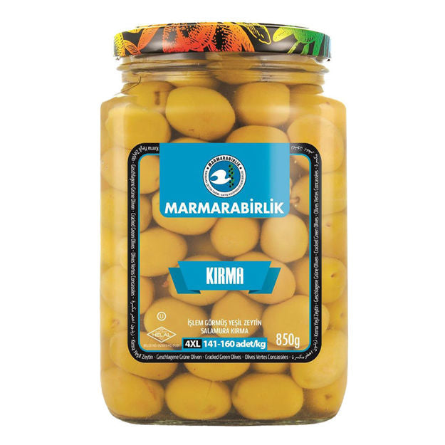 Marmarabirlik Kırma Yeşil Zeytin - Kirma Yeşil Zeytin (4XL) 850 gram