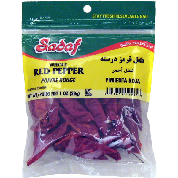Sadaf Bütün Kırmızı Biber - Butun Kırmızı Biber 1 oz