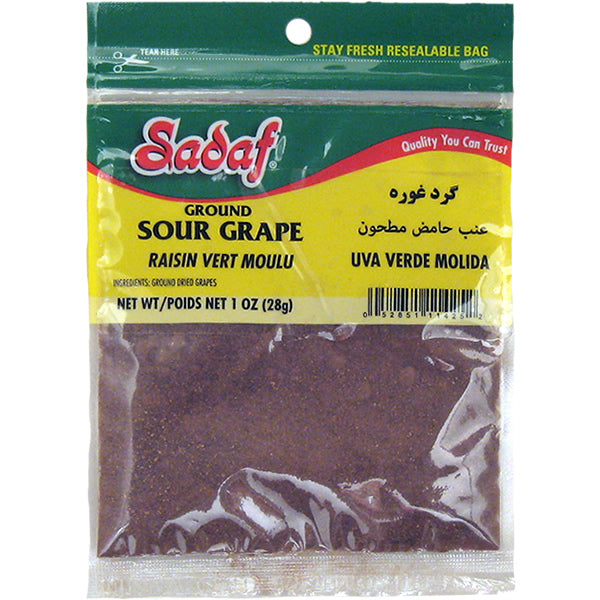 Sadaf Öğütülmüş Ekşi Üzüm - Ogutulmuş Koruk 1 oz
