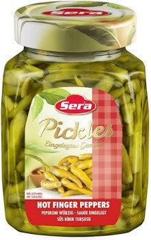 Sera Acı Parmak Biber Turşusu - Acı Parmak Biber Tursusu 640 gram