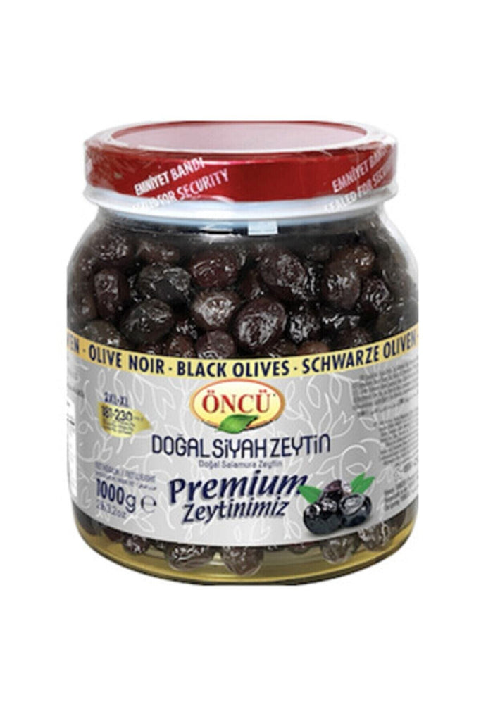 Öncü Kuru Siyah Zeytin - Kuru Sele Zeytin (2XL,XL) 1000 gram