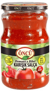 Öncü Domates Biber Karışımı Salçası - Domates Biber Karisik Salça 700 gram