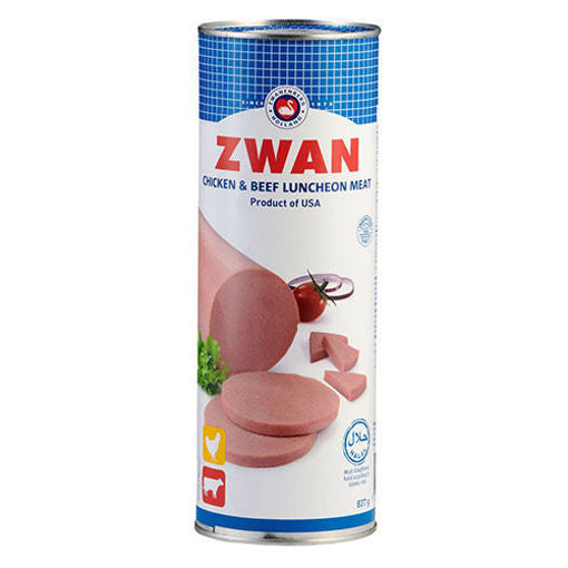 Zwan Tavuklu Öğle Yemeği Somunu - Tavuk Rulo Konserve 837 gram