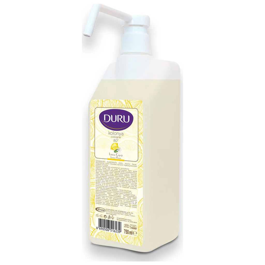 Duru Lemon Cologne (Pump) - Duru Limon Kolonyasi (750 ml)