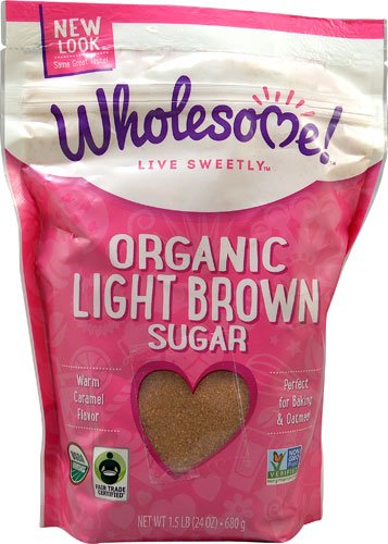 Wholesome Light Brown Sugar - Light Kahverengi Şeker 680 gram