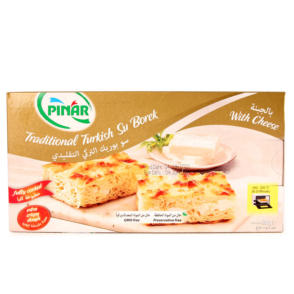 Pınar Geleneksel Türk Peynirli Su Böreği - Peynirli Su Böreği 500 gram