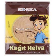Koska Çikolatalı Gofret - Çikolatalı Kağıt Helva 45 gram