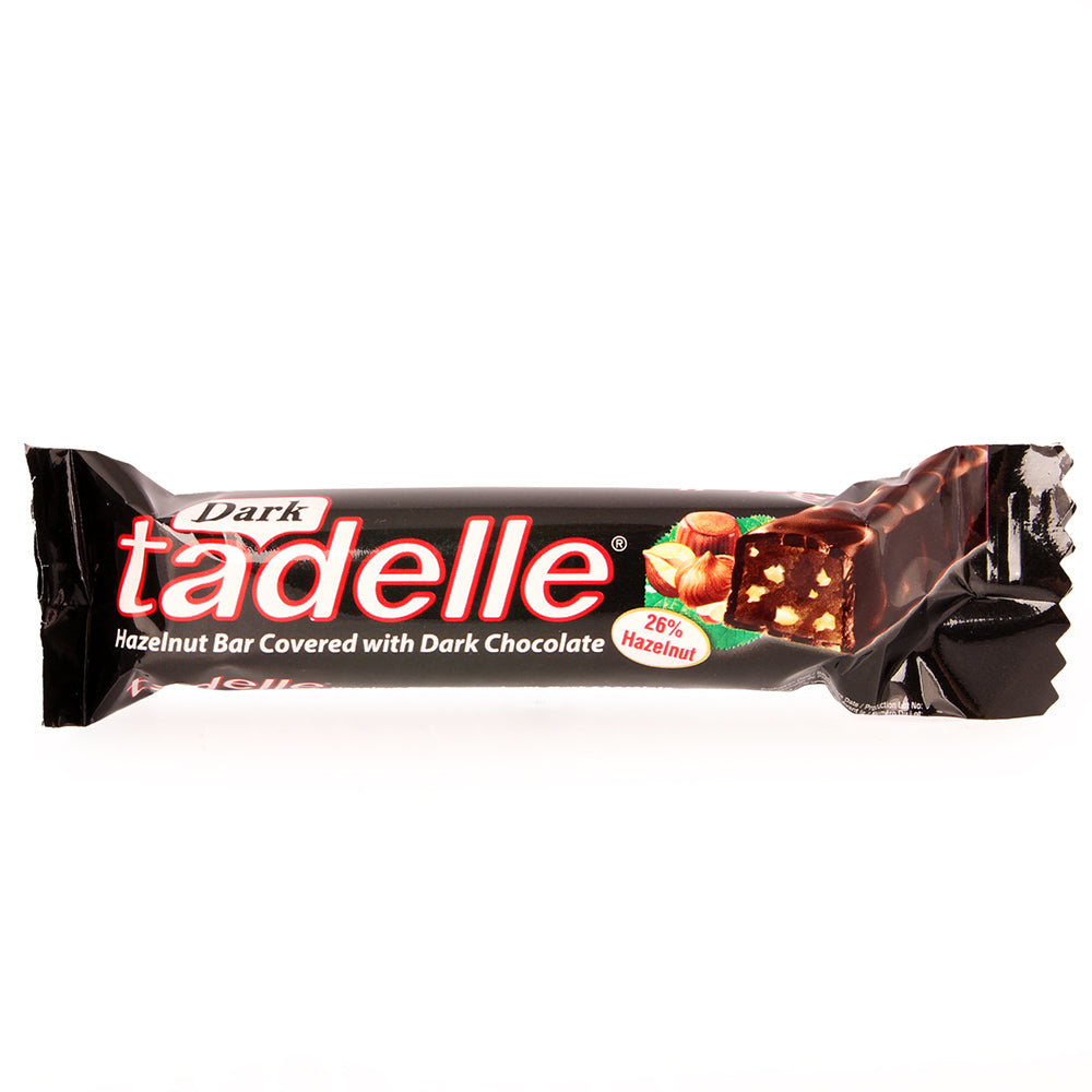 Tadelle Bitter Çikolata Kaplı Fındık Bar - Bitter Cikolatali 30 gram