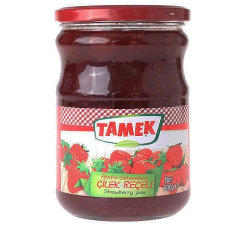 Tamek Ekstra Geleneksel Çilek Reçeli - Geleneksel Çilek Receli 800 gram