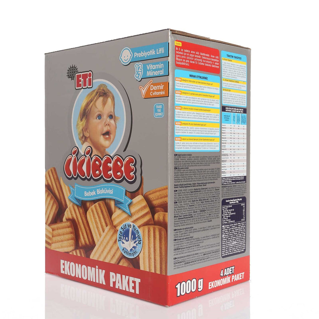 Eti Cicibebe Baby Biscuit - Bebek Biskuvisi 1000 gram