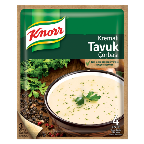 Knorr Kremalı Tavuk Çorbası - Kremali Tavuk Çorbası 65 gram