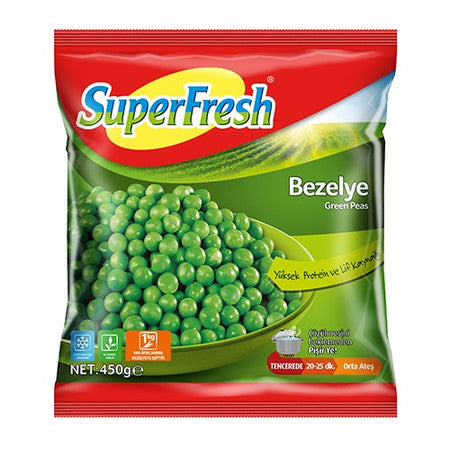 Superfresh Yeşil Bezelye - Bezelye 450 gram