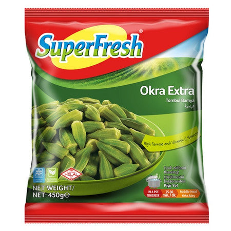 Superfresh Bamya Ekstra - Tombul Bamya 450 gram