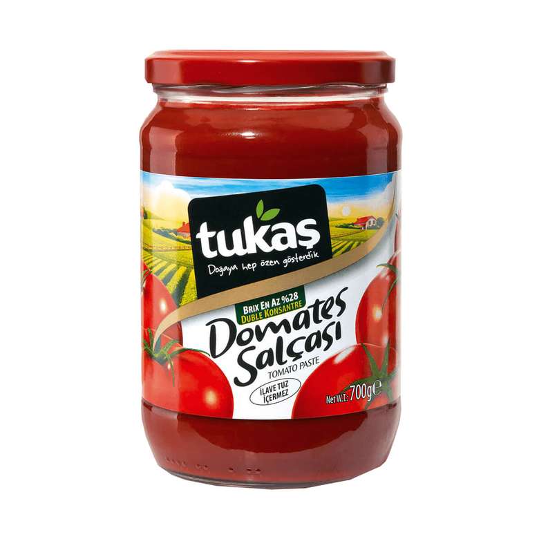 Tukas Domates Salçası - Domates Salçası 700 gram