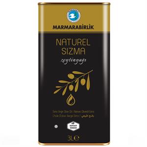 Marmarabirlik Natürel Zeytinyağı - Naturel Sızma Zeytinyağı 3 L