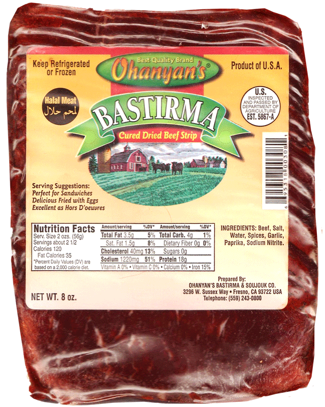 Ohanyan'ın Bastırma Yağı - Yağlı Pastırma 227 gram
