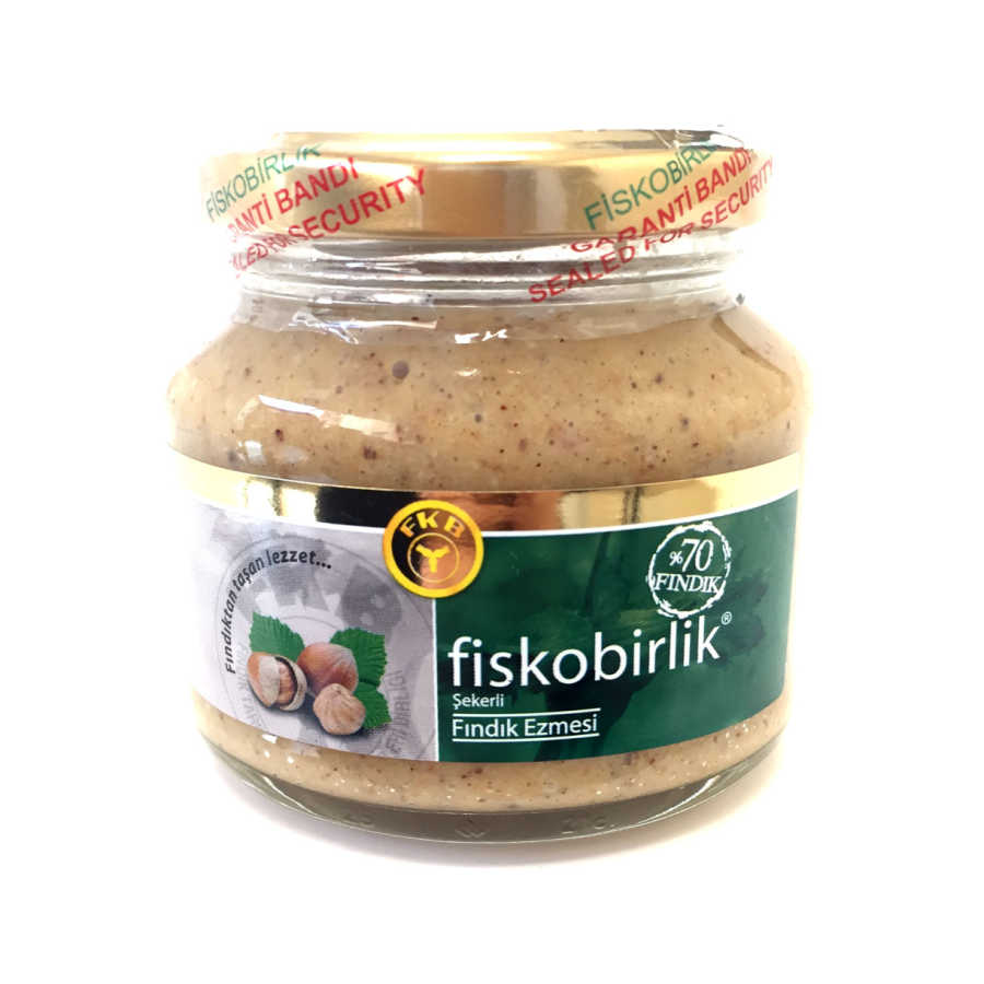 Fiskobirlik Hazelnut Paste - Findik Ezmesi 300 gram