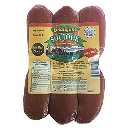 Ohanyan'ın Acı Sucuk - Acili Sucuk 454 gram