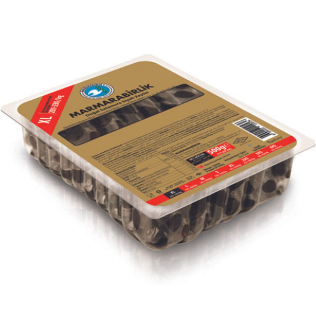 Marmarabirlik Doğal Siyah Zeytin - Dogal Siyah Zeytin (XL) 500 gram