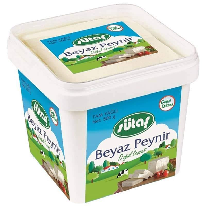 Sütaş Tam Yağlı Beyaz Peynir 500 gr - Sütaş Tam Yağlı Beyaz Peynir 500 gr