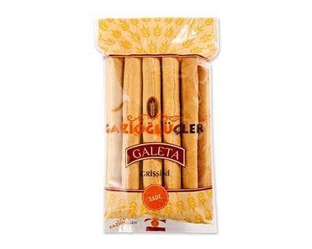 Gazioglu Bread Stick Plain - Grissini Sade 200 gram