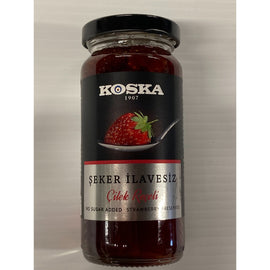 Koska No Sugar Added Strawberry Preserve - Seker Ilavesiz Cilek Receli 290 gram