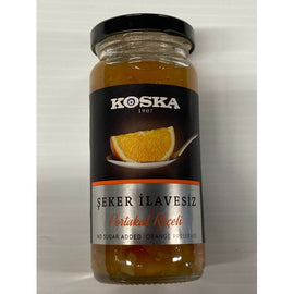 Koska No Sugar Added Orange Preserve - Seker Ilavesiz Portakal Receli 290 gram