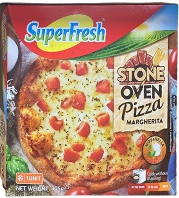 Superfresh Stone Oven Pizza Margherita - Tas Firin Margarita Pizza 305 gram