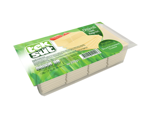 Teksut Sliced Kashkaval Cheese - Dilimli Kasar Peyniri 200 gram