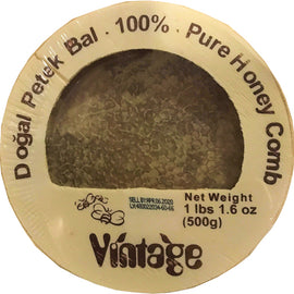 Vintage Pure Honeycomp - Dogal Petek Bali 500 gram