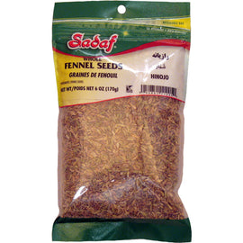 Sadaf Whole Fennel Seed - Butun Rezene Tohumu 6 oz