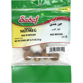 Sadaf Whole Nutmeg - Muskat 0.75 oz
