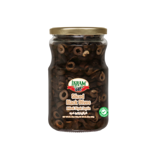 Ikram Sliced Black Olives - Dilimlenmis Siyah Zeytin 700 gram