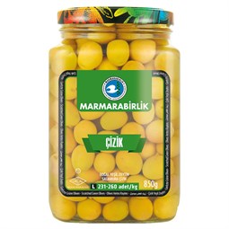 Marmarabirlik	Green Olives - Yesil Zeytin (4XL) 850 gr