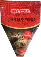 Merve Triangle Fresh Pastry Leaves 24 Leaves - Taze Ucgen Yufka 24 Adet 400 gram