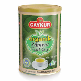 Caykur Organic Green Tea - Organik Zumrut Yesil Cay 125 gram