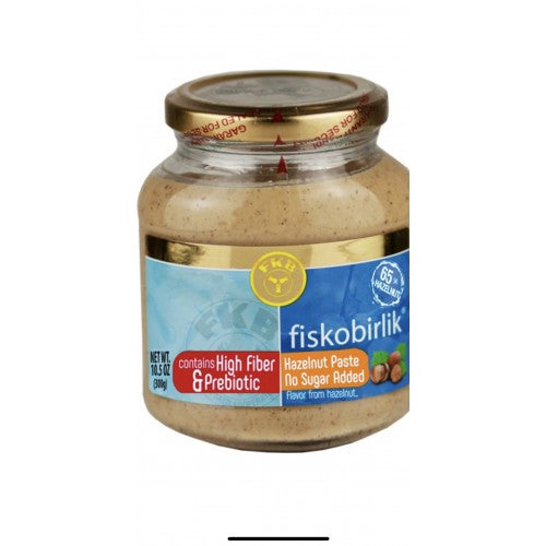 Fiskobirlik Hazelnut Paste No Sugar - Findik Ezmesi Seker Ilavesiz 300 gram