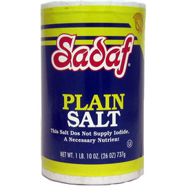 Sadaf Plain Salt - Tuz 737 gram