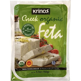 Krinos Greek Organic Feta - Organik Feta Peyniri 150 gram