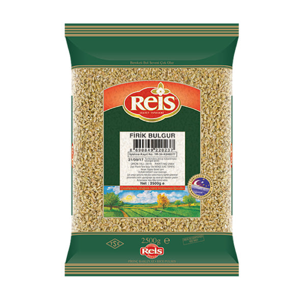 Reis Green Wheat Freekeh - Isli Firik Bulgur 1 kg