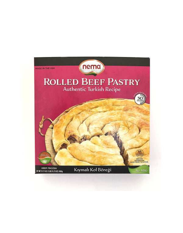 Nema Rolled Beef Pastry - Kiymali Borek 900 gram
