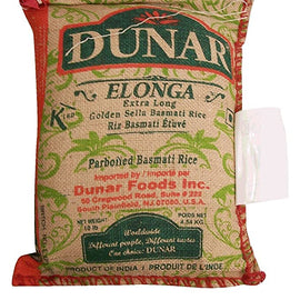 Dunar Parboiled Basmati Rice - Basmati Pirinci 4.54 kg