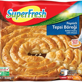 Superfresh Rolled Pastry with Cheese - Peynirli Tepsi Boregi 800 gram