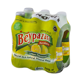 Beypazari Lemon Mineral Water - Limon Maden Suyu 200 ml x 6 Pieces