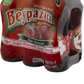 Beypazari Pomegranate Mineral Water - Nar Maden Suyu 200 ml x 6 Pieces