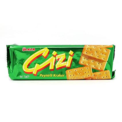 Ulker Cizi Cracker with Cheese - Cizi Peynirli Kraker 70 gram