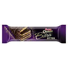 Ulker Extra Bitter Wafer - Bitter Cikolatali Gofret 45 gram